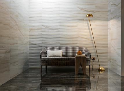 Elegance: Azulejos para el salón: ideas y soluciones de cerámica y gres - Marazzi
