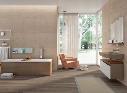 Fresco: Azulejos de gres porcelánico beige: mira las colecciones - Marazzi