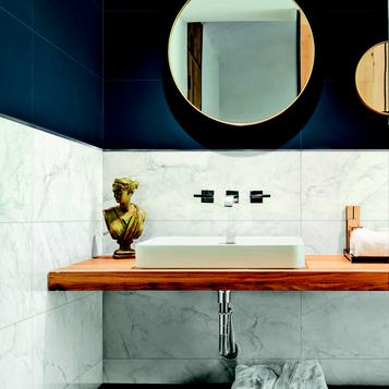 Marbleplay: Azulejos para el cuarto de baño: cerámica y porcelánico - Marazzi