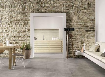 Memento: Azulejos de efecto cemento y cotto - Marazzi