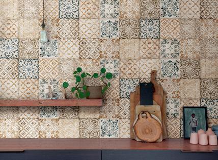 Mist: Azulejos de efecto cemento y cotto - Marazzi