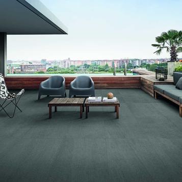 Mystone Basalto: Suelo exterior: ideas y soluciones de cerámica y gres - Marazzi