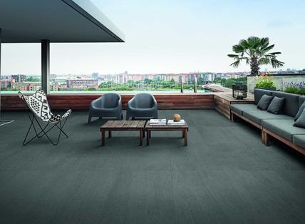 Mystone Basalto: Suelo exterior: ideas y soluciones de cerámica y gres - Marazzi