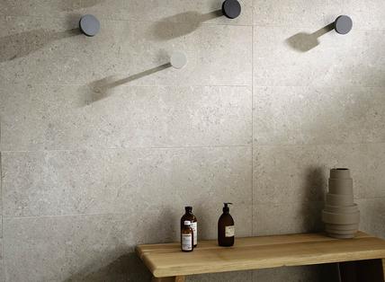 Mystone Gris Fleury: Azulejos para empresas: ideas de cerámica y gres - Marazzi