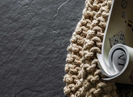 Mystone Lavagna: Azulejos para el salón: ideas y soluciones de cerámica y gres - Marazzi
