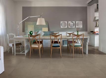 Poudre: Azulejos de efecto cemento y cotto - Marazzi