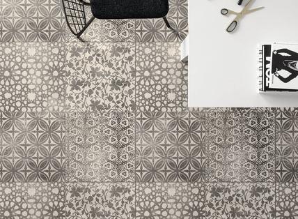 Powder: Azulejos negros: mira las colecciones - Marazzi