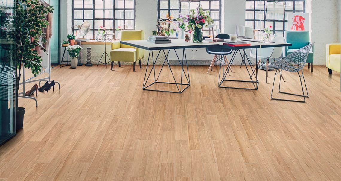 Visual - Efecto Madera - Espacios comerciales