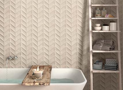 Work: Azulejos de efecto cemento y cotto - Marazzi