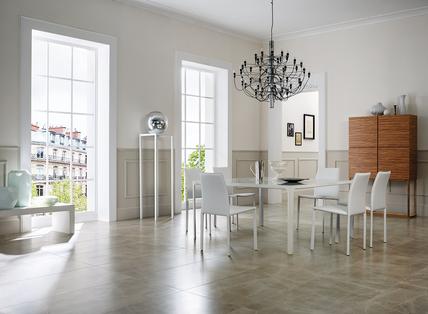 Evolutionmarble: Azulejos de formatos grandes para suelos - Marazzi