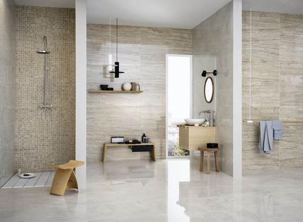 Allmarble: Azulejos para el cuarto de baño: cerámica y porcelánico - Marazzi