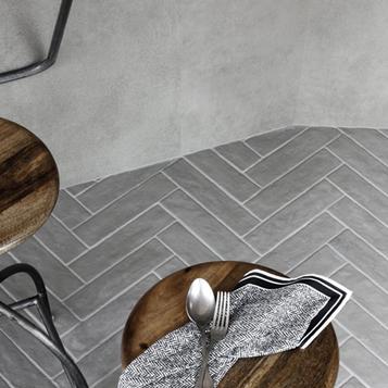 Bricco: Azulejos de efecto cemento y cotto - Marazzi