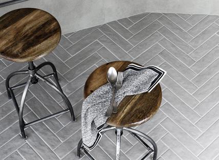 Bricco: Azulejos de efecto cemento y cotto - Marazzi