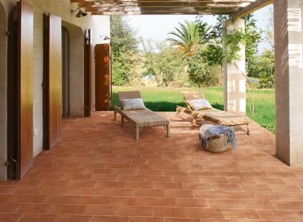 Etruria: Azulejos de efecto cemento y cotto - Marazzi