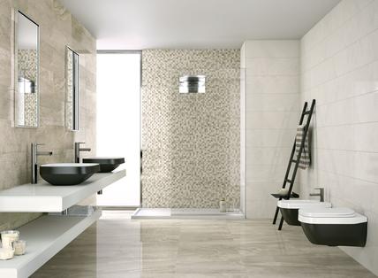Lithos: Azulejos de formatos grandes para suelos - Marazzi