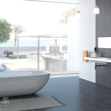 Azulejos Efecto Cemento Blanco - Marazzi_488