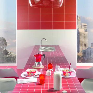 Minimal: Azulejos rojos: mira las colecciones - Marazzi