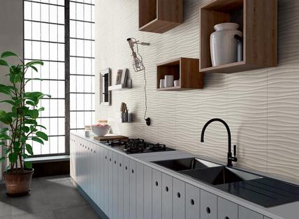 Mist: Azulejos de formatos grandes para suelos - Marazzi