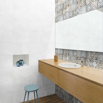 Azulejos Efecto Cemento Blanco - Marazzi_880