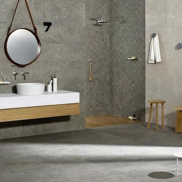 Mystone Gris Fleury: Gres porcelánico ecológico: sostenible - Marazzi