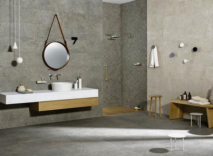 Mystone Gris Fleury: Gres porcelánico ecológico: sostenible - Marazzi