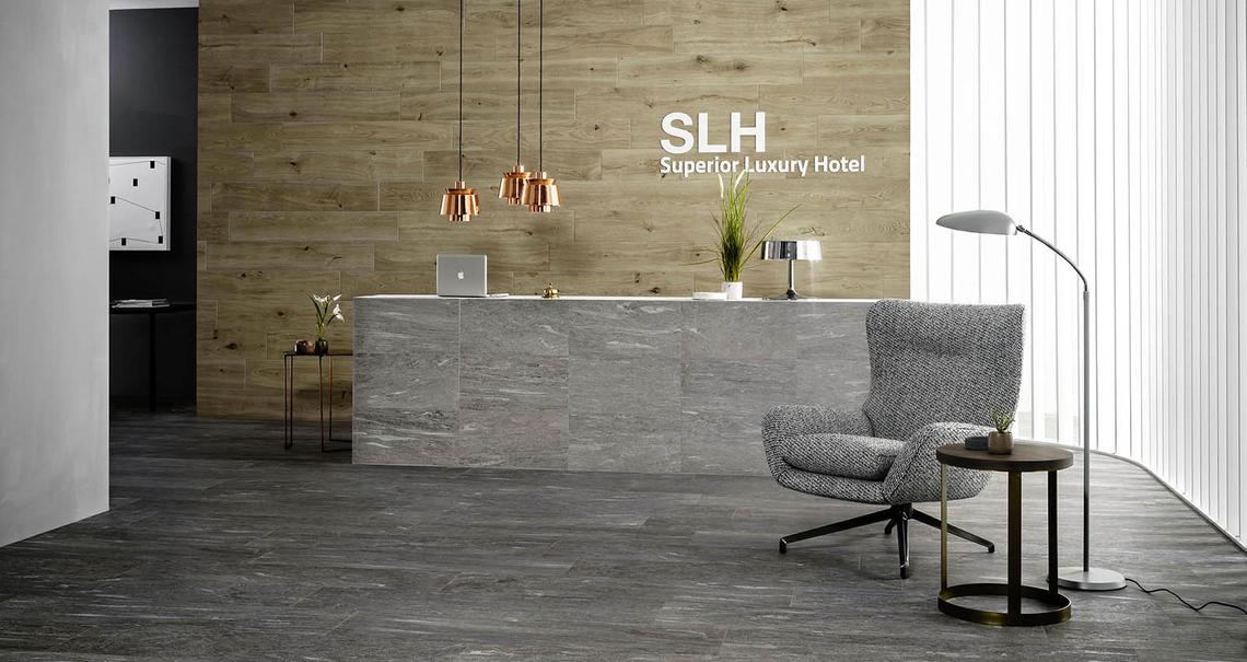 Mystone pietra di vals - Efecto Piedra - Espacios comerciales