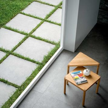 Mystone Silverstone: Azulejos de formatos medios para suelos - Marazzi