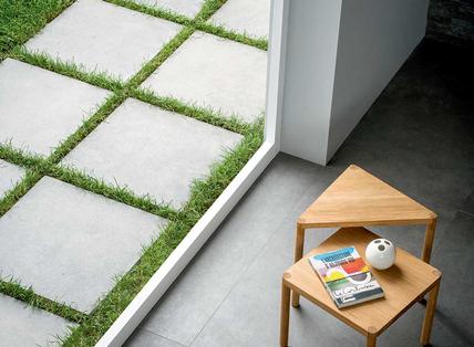 Mystone Silverstone: Azulejos de formatos medios para suelos - Marazzi