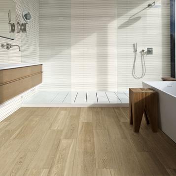 Treverkview: Azulejos para el cuarto de baño: cerámica y porcelánico - Marazzi