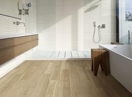 Treverkview: Azulejos para el cuarto de baño: cerámica y porcelánico - Marazzi