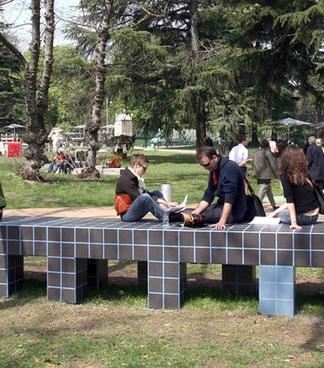Millepiedi - Jardines de la Trienal, Milán
