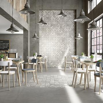 Azulejos Efecto Cemento Espacios comerciales - Marazzi_591