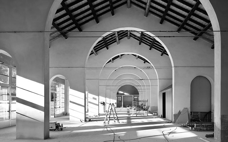 Polveriera: a special renovation project.