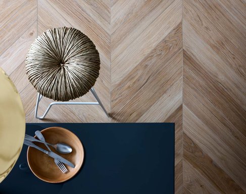 Colocación Chevron para Proyectos de Diseño Interior