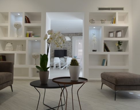 Efecto Márrmol y baldosas hidráulicas Residencia en Sicilia