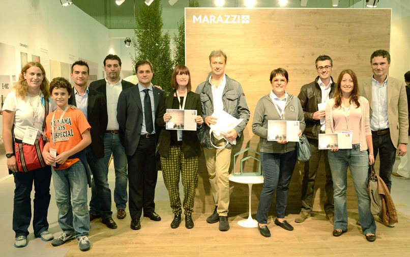 En Cersaie 2012 premiados los ganadores del concurso "Tu espacio Marazzi gana Nueva York".