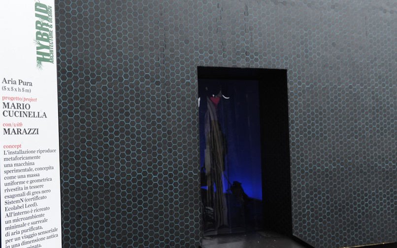Aria Pura de Mario Cucinella y Marazzi en la exposicion Hybrid Architecture & Design 2013