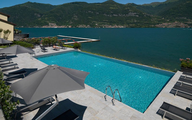 Marazzi in&out solutions to design a deluxe resort on Como Lake