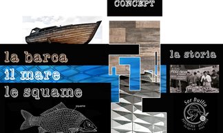The boat, the sea and the scales with SistemC 3D decors