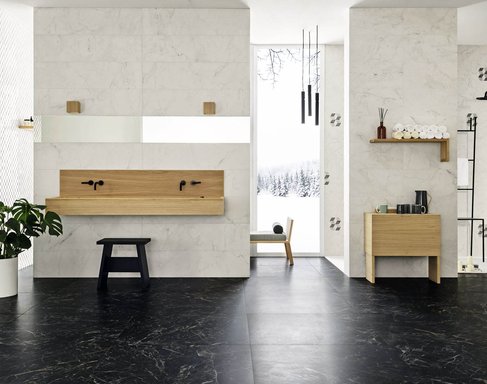 Baño Clásico y Elegante