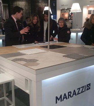 Marazzi's latest ceramic and stoneware tiles at Maison&Objet
