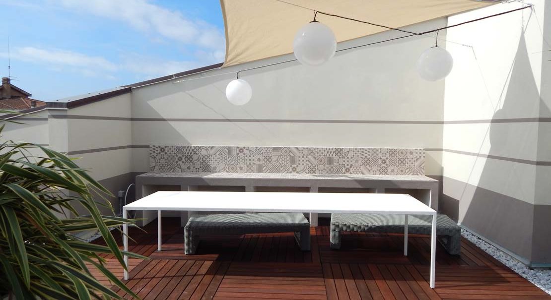Open Air con Block, Gres Efecto Cemento