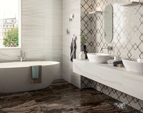 Baño Clásico y Elegante
