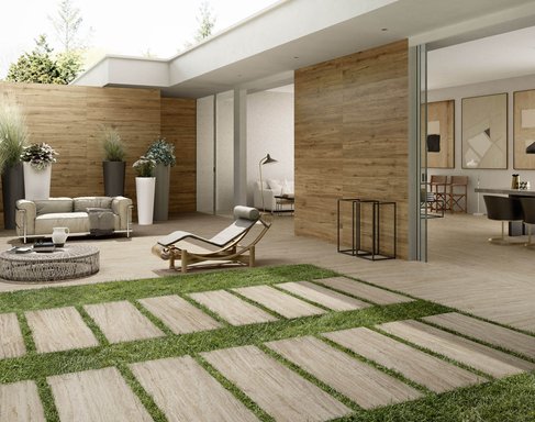 Pisos para Jardín: gres para exterior