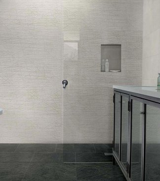 Fabric, el revestimiento cerámico de imitación del tejido con el que cubrir todos los ámbitos del hogar