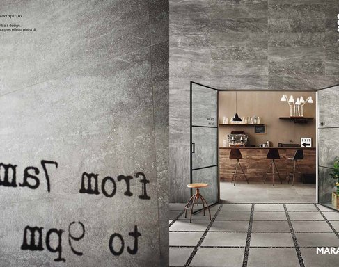 gres porcelánico de efecto piedra Mystone Marazzi