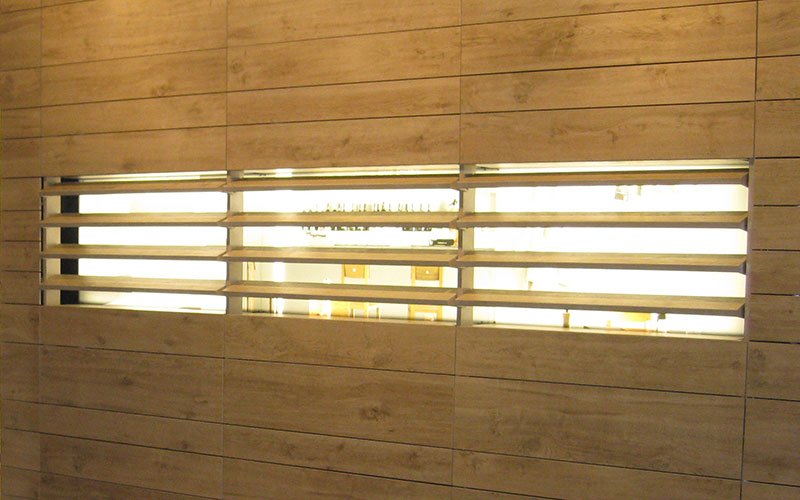Sun screens with Marazzi’s porcelain tiles