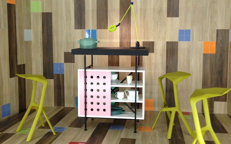 Paolo Gonzato talks about art and chooses Treverkchic and SistemC ceramic tiles for "Kitchen"
