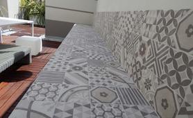 Open Air con Block, Gres Efecto Cemento