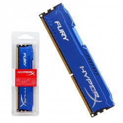 Memória RAM HyperX Fury 4GB (1x4GB) DDR3-1600MHz Azul